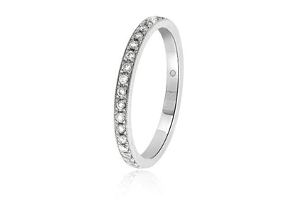.51 Carat 14k White Gold Diamond Wedding Band - BAND1037