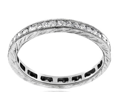 .51 Carat 14k White Gold Diamond Wedding Band - BAND1038