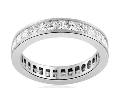 1.0 Carat 14k White Gold Diamond Wedding Band - BAND1039