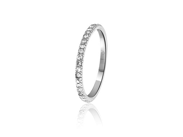.60 Carat 14k White Gold Diamond Wedding Band - BAND1041