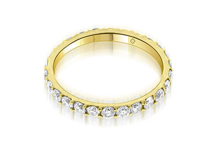1.0 Carat 14k Yellow Gold Diamond Wedding Band - BAND1043