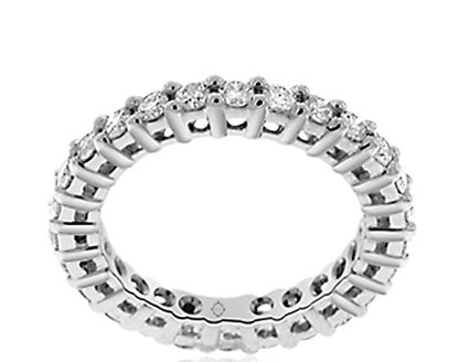 1.10 Carat 14k White Gold Diamond Wedding Band - BAND1053