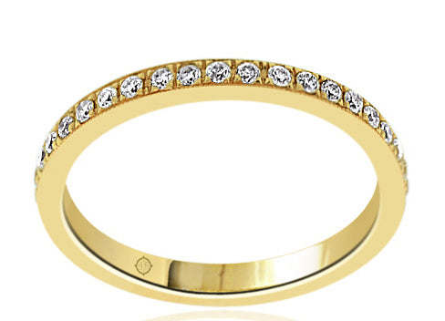 .50 Carat 14k Yellow Gold Diamond Wedding Band - BAND1054