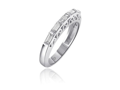 .60 Carat 14k White Gold Diamond Wedding Band - BAND1065