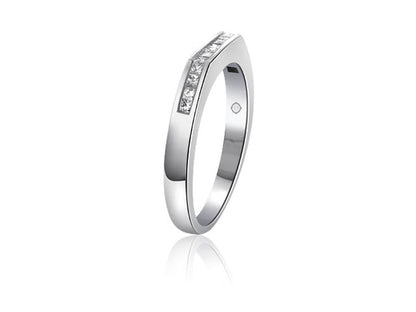 .50 Carat 14k White Gold Diamond Wedding Band - BAND1068