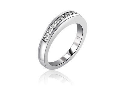 .50 Carat 14k White Gold Diamond Wedding Band - BAND1093