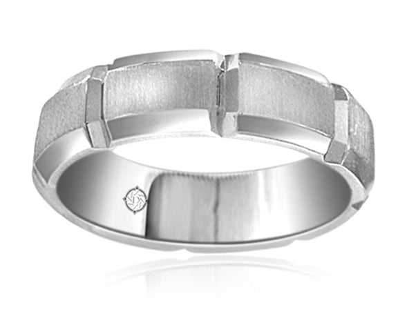 Platinum Wedding Band - BAND1486