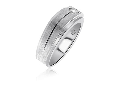 .60 Carat 14k White Gold Diamond Wedding Band - BAND964
