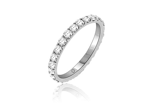 1.0 Carat 14k White Gold Diamond Wedding Band - BAND976