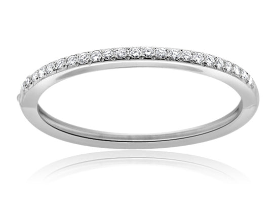 5.0 Carat 14k White Gold Diamond Bangle - BANG03057