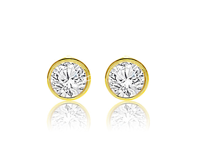 MODERA 0.25ctw DIAMOND STUDS - E01418