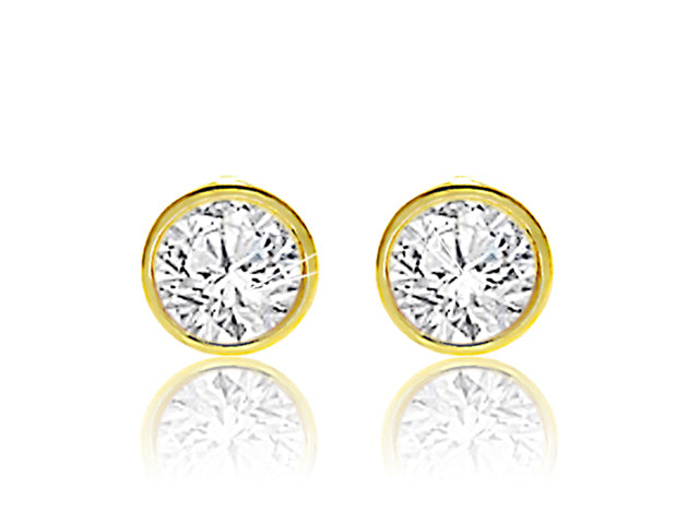 MODERA 0.50ctw DIAMOND STUDS - E01419