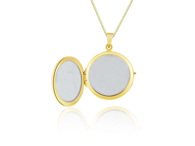 14k Yellow Gold Heart Locket - PEN1469