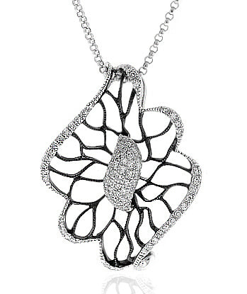 .30 Carat 14k White Gold Diamond Pendant - PEN1555