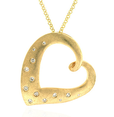 .30 Carat 14k Yellow Gold Diamond Pendant - PEN1560