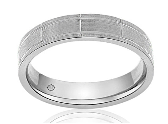 Platinum Wedding Band - R01266