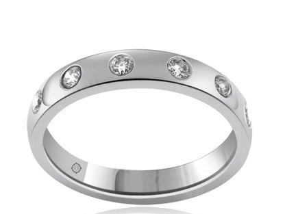 .50 Carat 14K White Gold Diamond Wedding Band - R01367