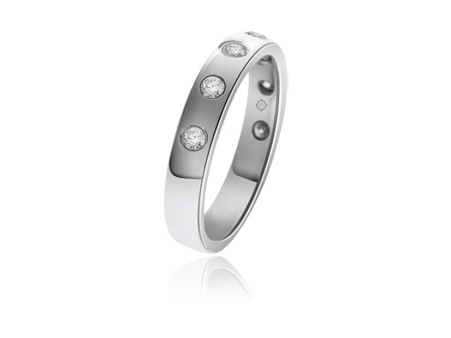 .50 Carat 14K White Gold Diamond Wedding Band - R01367