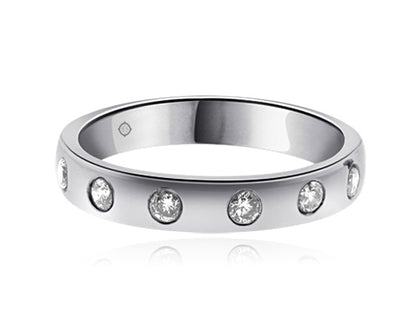 .50 Carat 14K White Gold Diamond Wedding Band - R01367