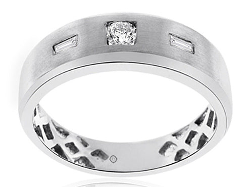 .40 Carat 14k White Gold Diamond Wedding Band - R01561