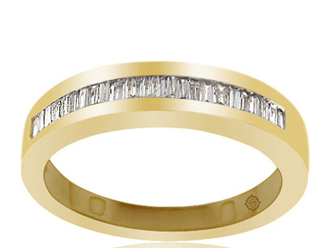 .50 Carat 14k Yellow Gold Diamond Wedding Band - R01586