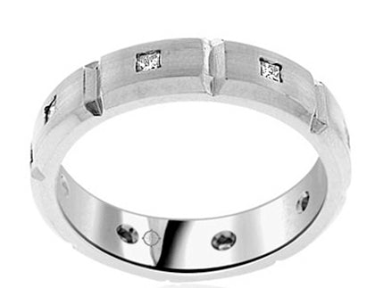 .50 Carat 14k White Gold Diamond Wedding Band - R01656