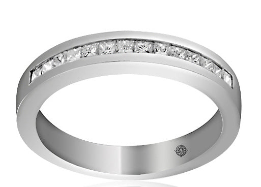 .52 Carat 14k White Gold Diamond Wedding Band - R01661
