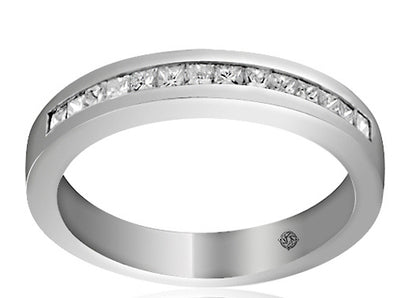 .52 Carat 14k White Gold Diamond Wedding Band - R01661