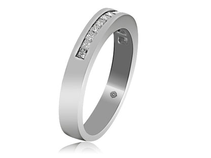 .52 Carat 14k White Gold Diamond Wedding Band - R01661