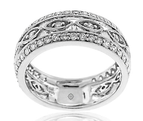 .90 Carat 14k White Gold Diamond Cocktail Ring - R017565