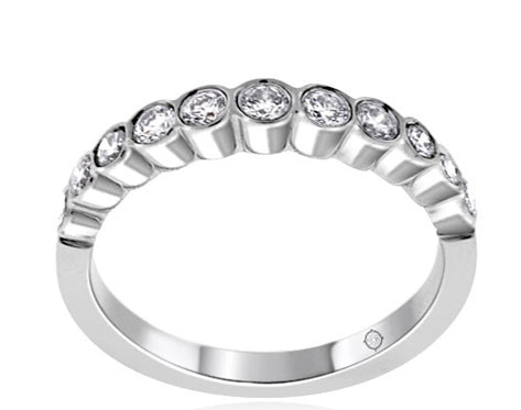 .50 Carat 14k White Gold Diamond Wedding Band - R10082