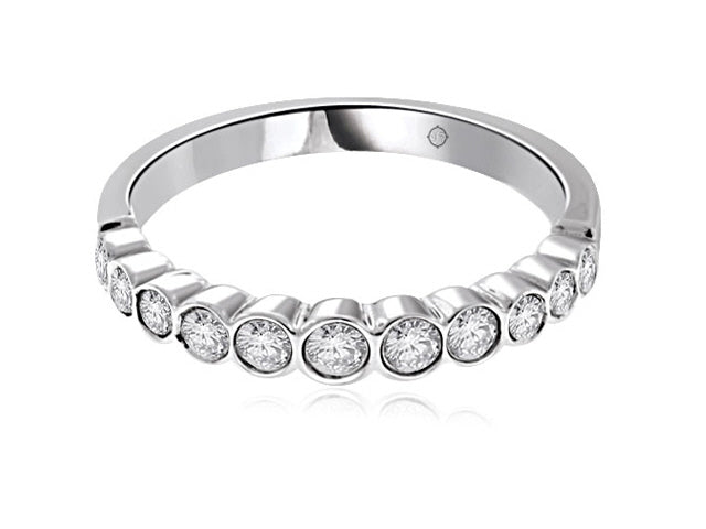.50 Carat 14k White Gold Diamond Wedding Band - R10082