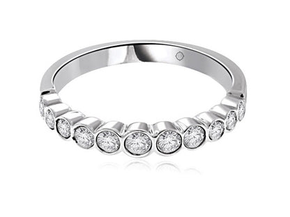 .50 Carat 14k White Gold Diamond Wedding Band - R10082