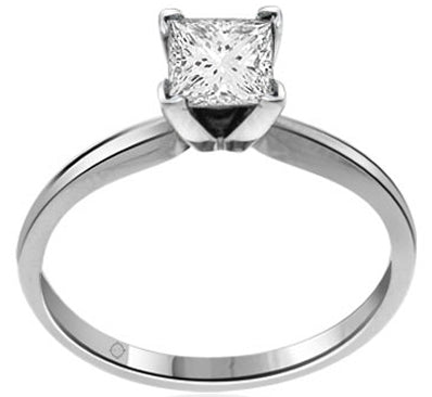 PRINCESS SOPHIA SOLITAIRE DIAMOND ENGAGMENT RING - R10171