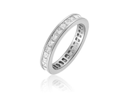 2.0 Carat 14k White Gold Diamond Wedding Band - R10186