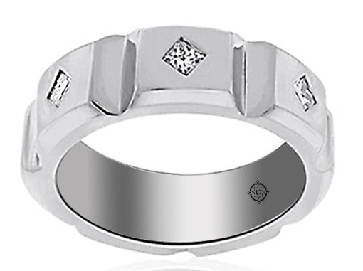 .50 Carat 14k White Gold Diamond Wedding Band - R10189