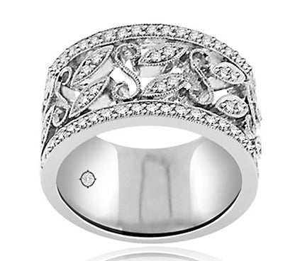 .75 Carat 14k White Gold Diamond Cocktail Ring - R10200
