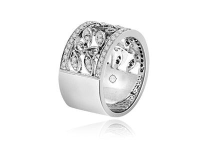 .75 Carat 14k White Gold Diamond Cocktail Ring - R10200