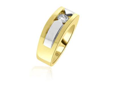 .60 Carat 2Tone 14k Gold Diamond Wedding Band - R10210