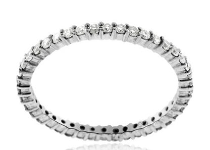 .60 Carat 14k White Gold Diamond Wedding Band - R10255