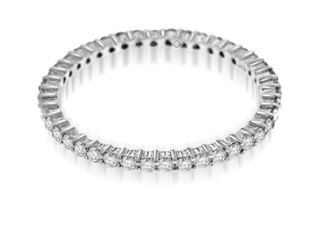 .60 Carat 14k White Gold Diamond Wedding Band - R10255