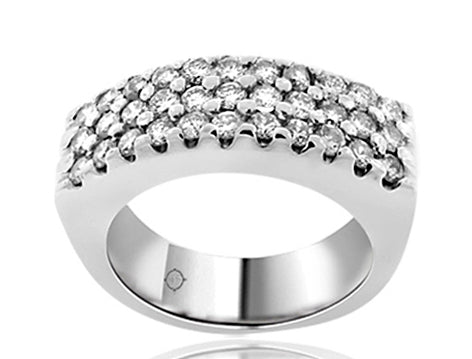 1.50 Carat 14k White Gold Diamond Cocktail Ring - R10306