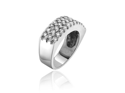 1.50 Carat 14k White Gold Diamond Cocktail Ring - R10306