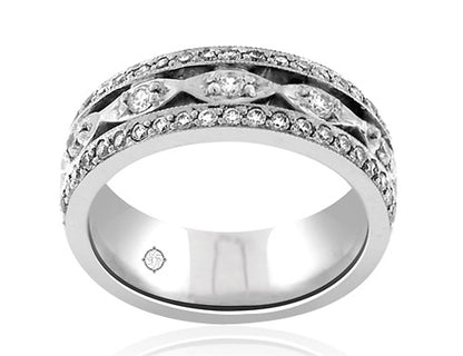 .70 Carat 14k White Gold Diamond Cocktail Ring - R10466