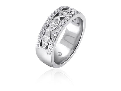 .70 Carat 14k White Gold Diamond Cocktail Ring - R10466